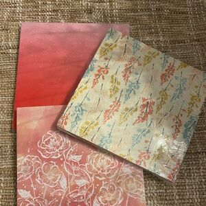 New Stampin ‘Up three packs of 6x6 designer paper, still in plastic